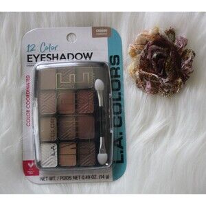 Eyeshadow Bold L.A Colors 12 color Shade & Highlight Eye Shadow Traditional New